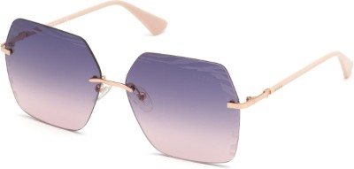 GUESS Aviator Sunglasses(For Women, Grey)