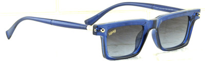 I-GOG Rectangular Sunglasses(For Men & Women, Blue)
