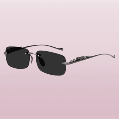 indob Retro Square Sunglasses(For Boys & Girls, Black)