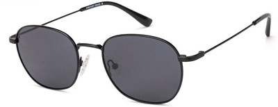 VINCENT CHASE by Lenskart Round Sunglasses(For Men & Women, Grey)