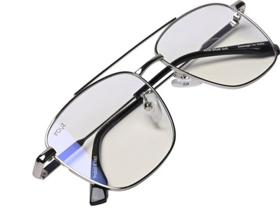 Irayz Rectangular Sunglasses(For Men & Women, Clear)