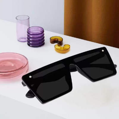 artrue Over-sized Sunglasses(For Men, Black)