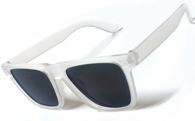 Glasso Wayfarer Sunglasses(For Men & Women, Black)