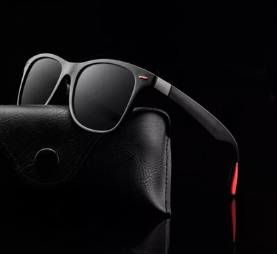 LENS LIBRARY Wayfarer Sunglasses(For Men & Women, Black)