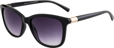 Fair-x Retro Square Sunglasses(For Women, Grey)