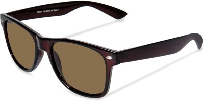Joy eyewear Wayfarer Sunglasses(For Men & Women, Brown)