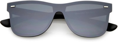 AKAYI Clubmaster Sunglasses(For Men & Women, Black)