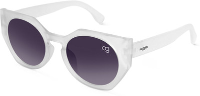 Woggles Round Sunglasses(For Boys & Girls, Black)