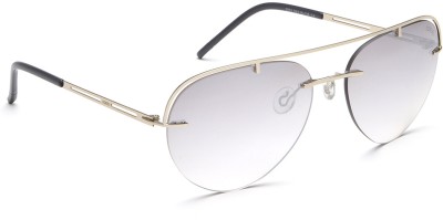 IDEE Aviator Sunglasses(For Men & Women, Grey)