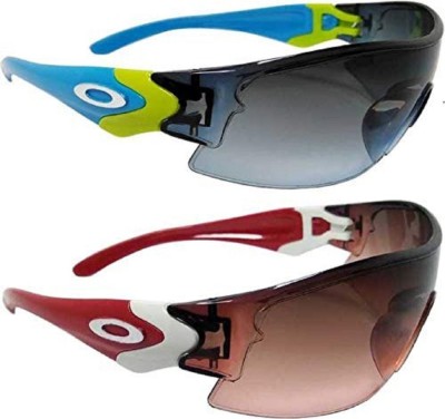 ROADWAY Wrap-around Sunglasses(For Boys & Girls, Multicolor)