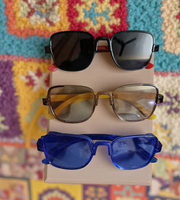 swaroopa Retro Square Sunglasses(For Boys & Girls, Multicolor)