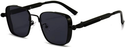 Dervin Cat-eye Sunglasses(For Men & Women, Black)