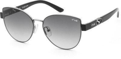 IRUS Oval Sunglasses(For Women, Grey)