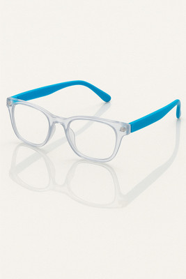 DRAYVUZE Rectangular Sunglasses(For Men & Women, Silver)