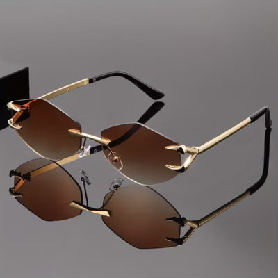VALWICK Butterfly Sunglasses(For Men & Women, Black)