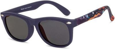 Hooper Wayfarer Sunglasses(For Boys & Girls, Grey)