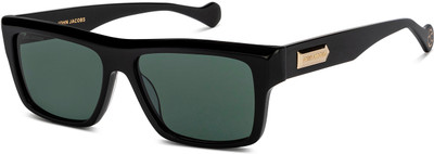 john jacobs Rectangular Sunglasses(For Men & Women, Grey)