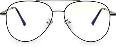 Hashtag eyewear Full Rim Aviator Frame(56 mm)