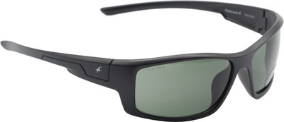 Fastrack Shield Sunglasses(For Men, Green)