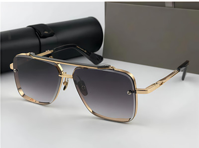 ALFATOORE Aviator Sunglasses(For Men & Women, Black)