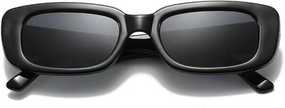 Rebel Collection Retro Square, Rectangular Sunglasses(For Boys & Girls, Black)