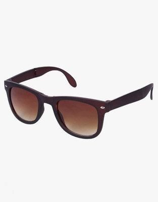 ENSHINE COLLECTION Wayfarer Sunglasses(For Men & Women, Black)