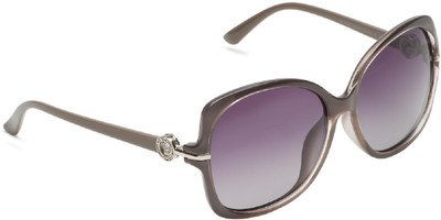 house of common Over-sized Sunglasses(For Women, Black)