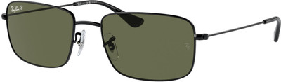 Ray-Ban Rectangular Sunglasses(For Men & Women, Green)