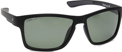 Fastrack Wayfarer Sunglasses(For Men, Green)
