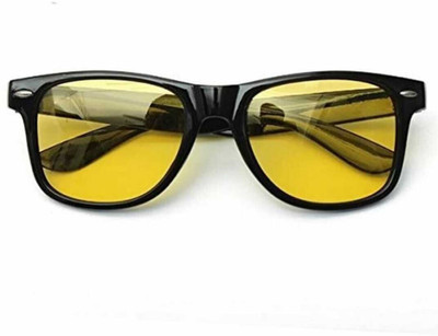 EBRACOLLECTION Over-sized Sunglasses(For Men & Women, Yellow)