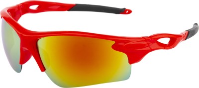 Fair-x Sports Sunglasses(For Men & Women, Red)