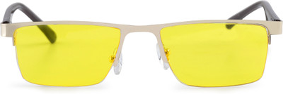 Redex Rectangular Sunglasses(For Men, Yellow)