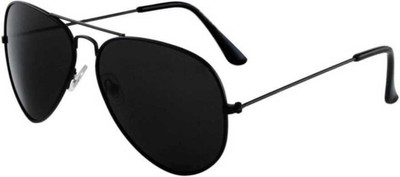 ROADWAY Wrap-around Sunglasses(For Men & Women, Black)