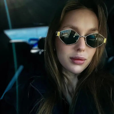 Zeemork Cat-eye, Retro Square Sunglasses(For Women, Black)