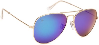 Sunnies Aviator Sunglasses(For Men & Women, Blue)