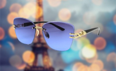 Rich Club Butterfly Sunglasses(For Women, Blue)