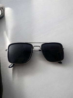 Glasso Retro Square, Aviator, Wayfarer Sunglasses(For Men & Women, Black)