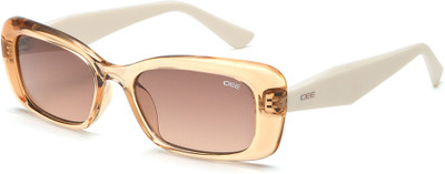 IDEE Rectangular Sunglasses(For Women, Brown)