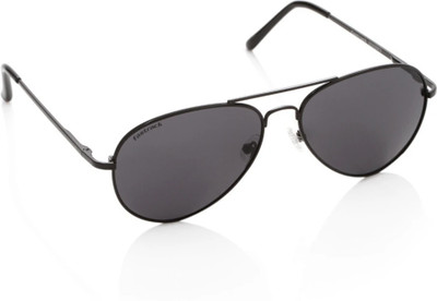 Fastrack Aviator Sunglasses(For Men, Black)