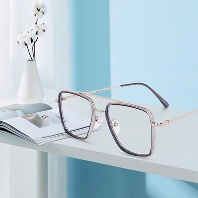 Crimsen Eyewear Full Rim Square Frame(40 mm)