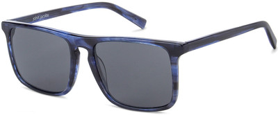 john jacobs Rectangular Sunglasses(For Men & Women, Grey)