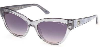 GUESS Cat-eye Sunglasses(For Women, Grey)