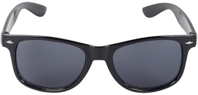 SQM TRADERS Aviator, Wayfarer Sunglasses(For Men & Women, Black)