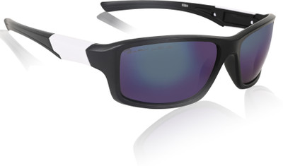 Park Line Rectangular Sunglasses(For Men & Women, Green)