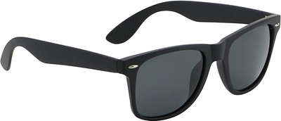 Redleaf Rectangular Sunglasses(For Men, Black)