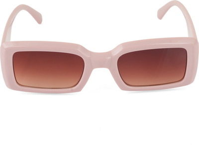 Bayberry Rectangular Sunglasses(For Men & Women, Brown)