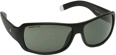 Fastrack Wrap-around Sunglasses(For Men & Women, Green)