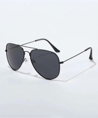 Fash Aviator Sunglasses(For Men & Women, Black)