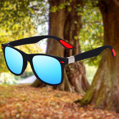 Zadinga Wayfarer Sunglasses(For Men, Blue)