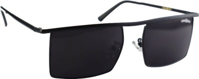 Pushpa Traders Rectangular Sunglasses(For Boys & Girls, Black)